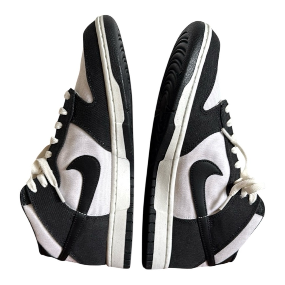 LIKE NEW Nike Dunk Mid Canvas‎ Panda Mens 10.5